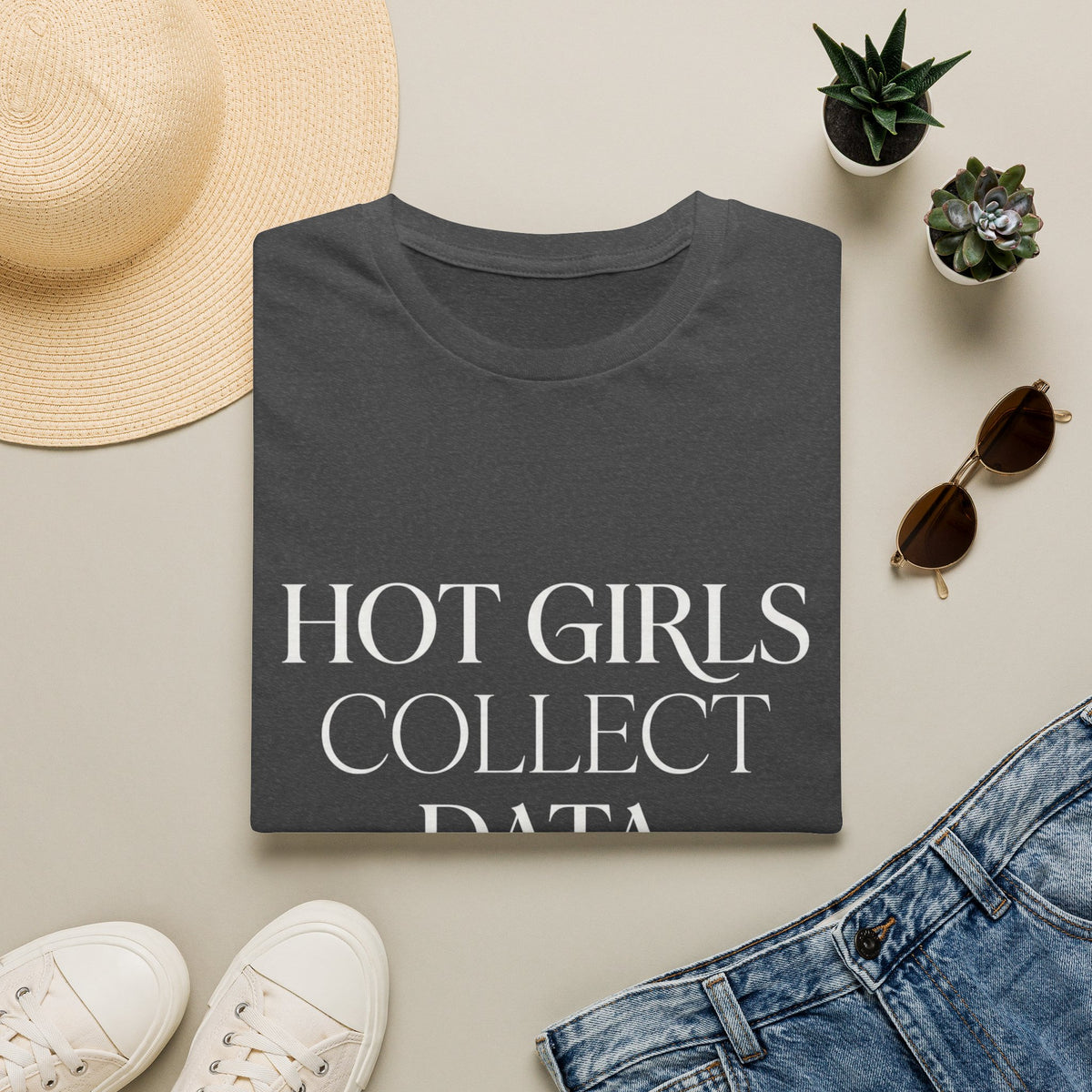 Hot Girls Collect Data T-Shirt