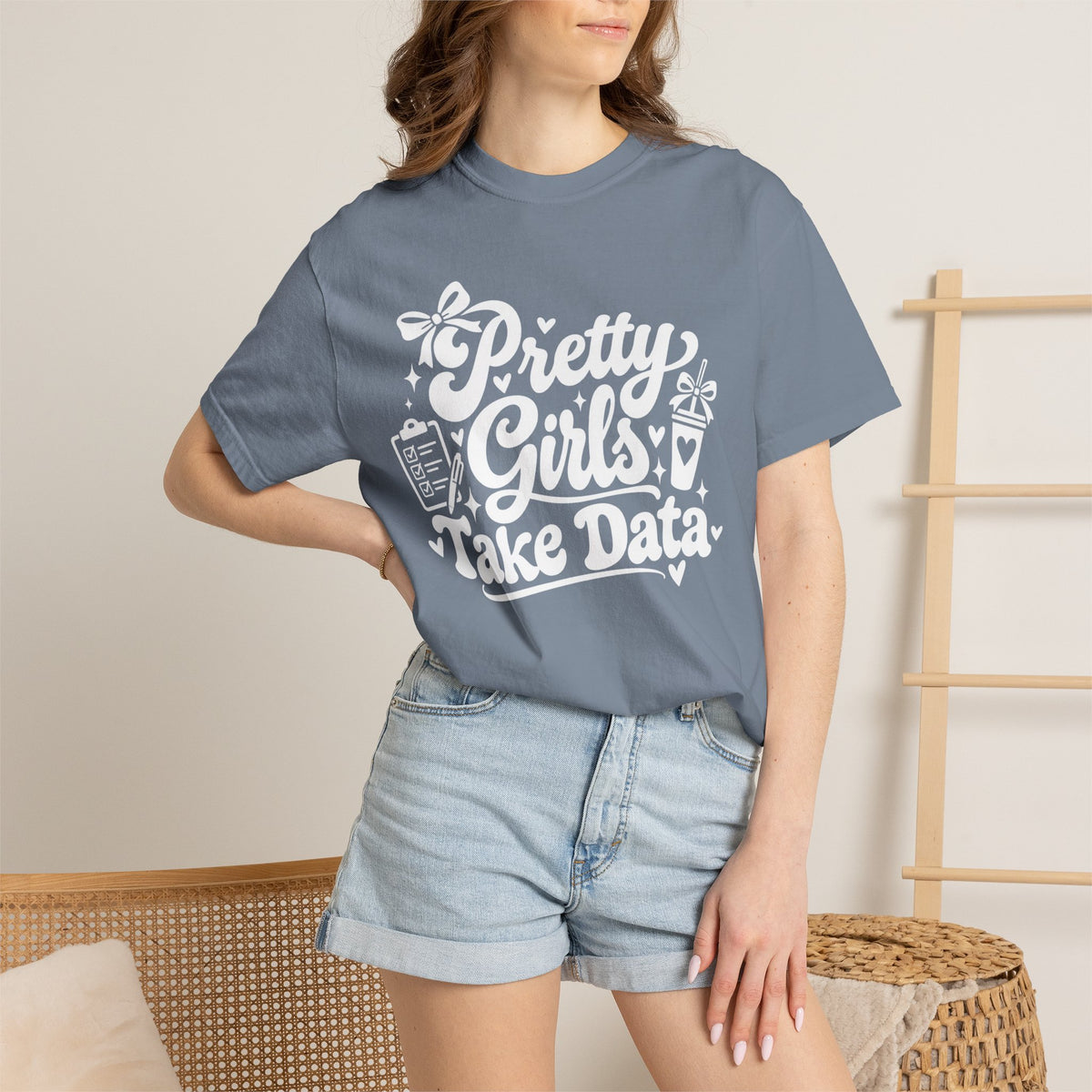 Pretty Girls Take Data T-Shirt