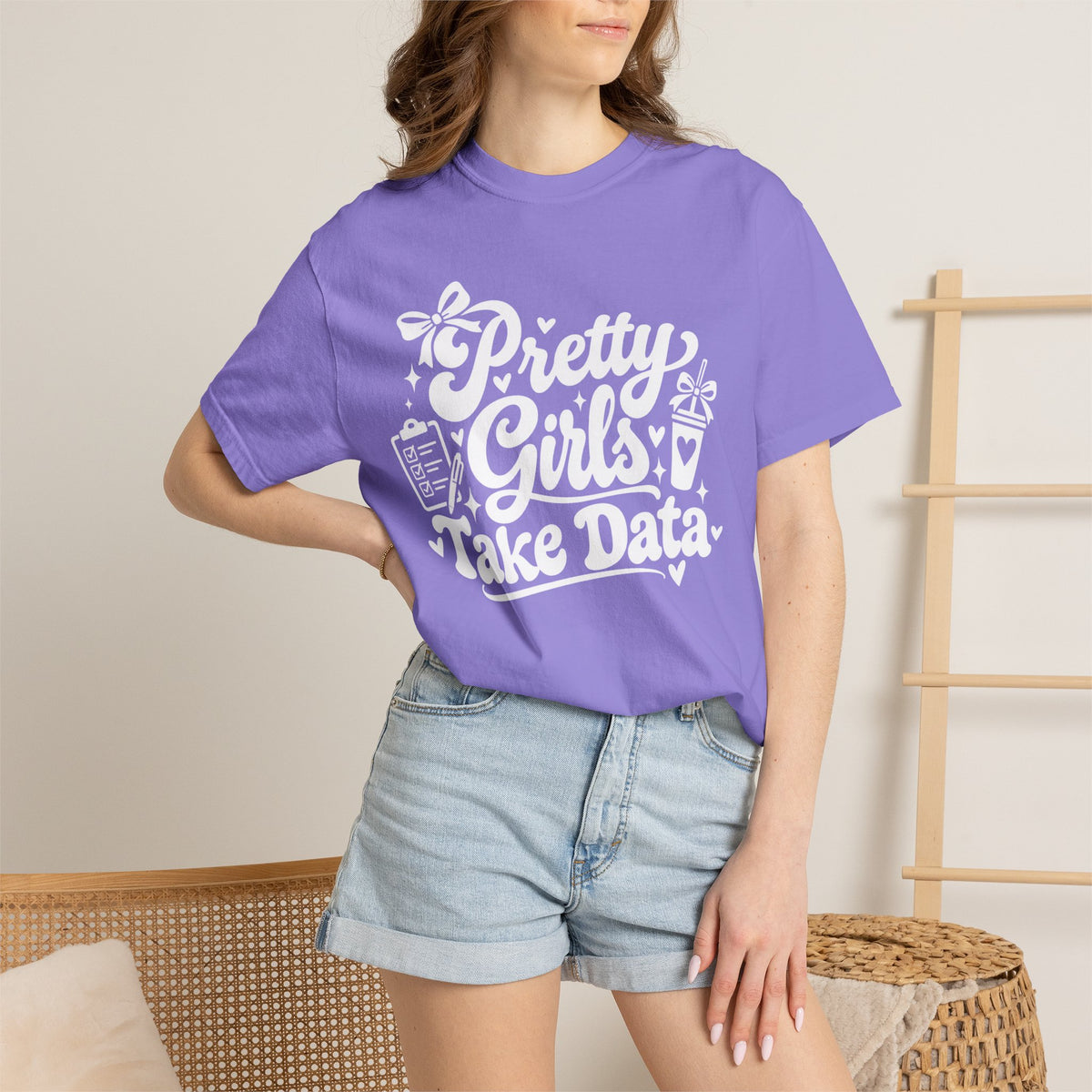 Pretty Girls Take Data T-Shirt