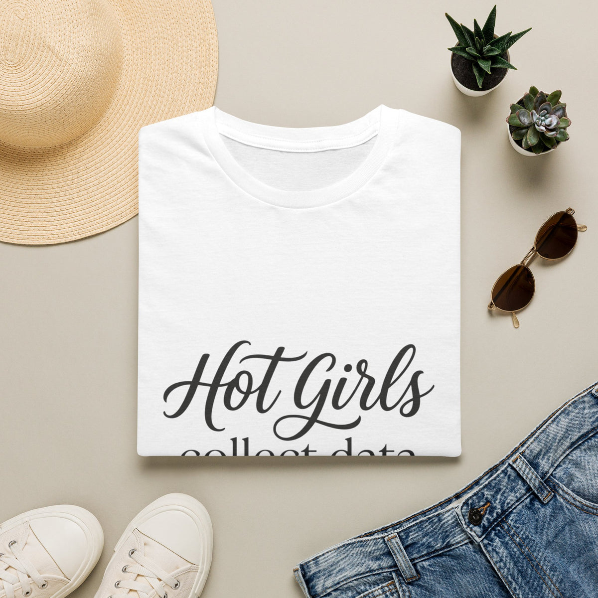 Hot Girls Collect Data T-Shirt