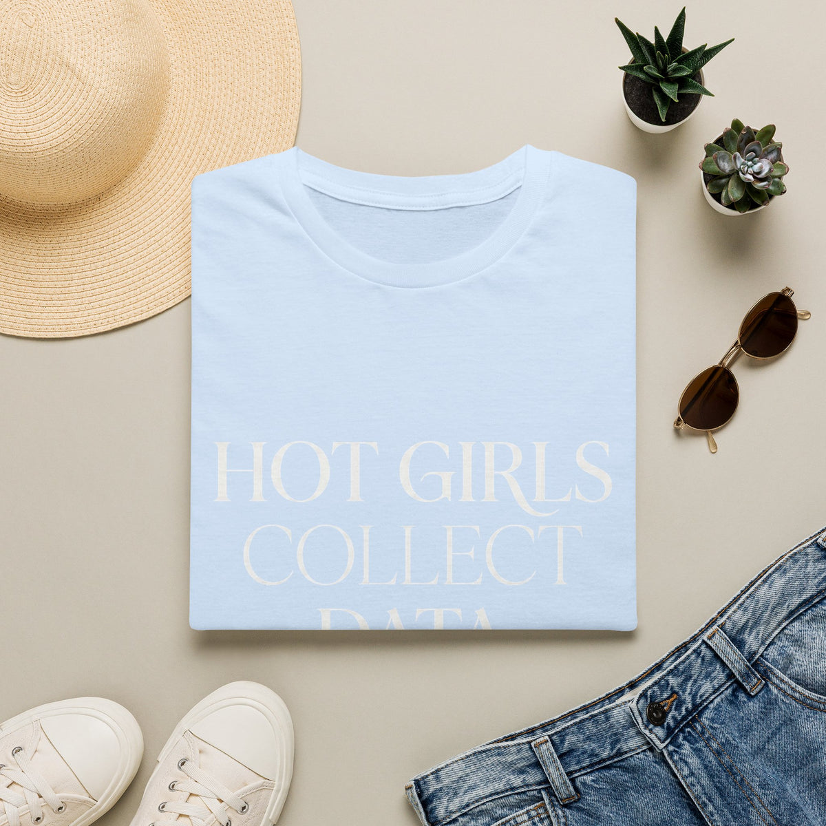 Hot Girls Collect Data T-Shirt