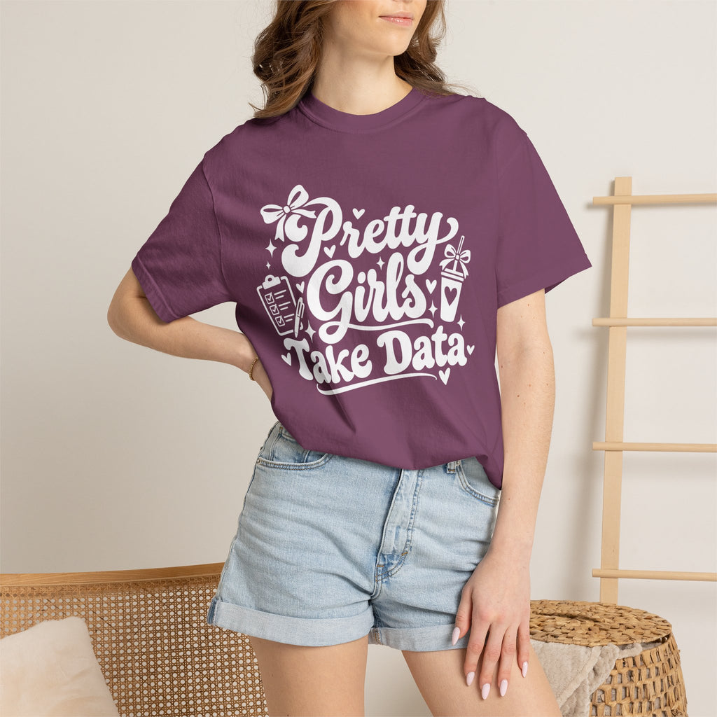 Pretty Girls Take Data T-Shirt