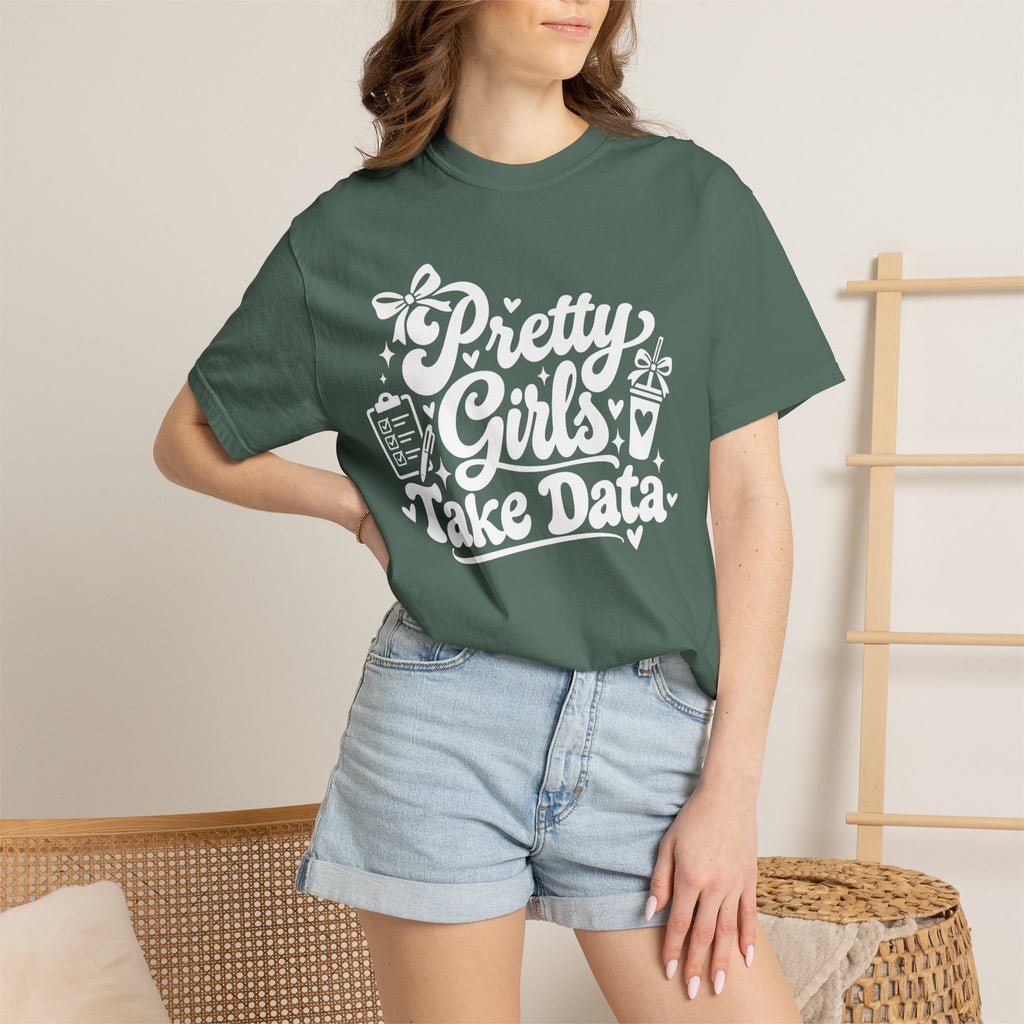 Pretty Girls Take Data T-Shirt