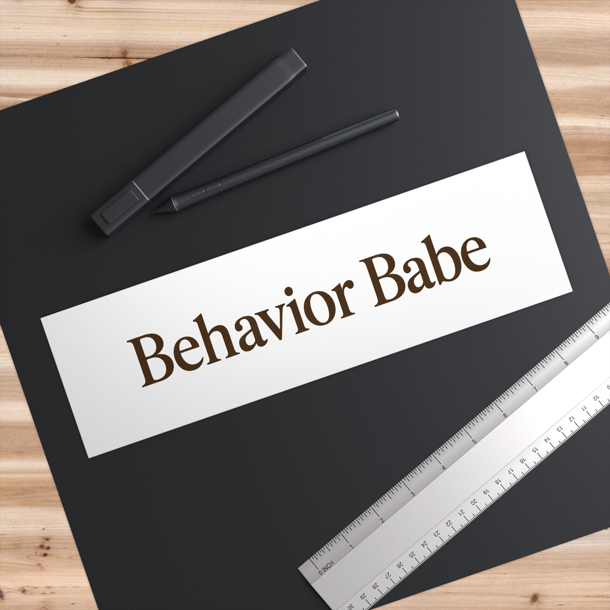 Behavior Babe Bumper Stickers