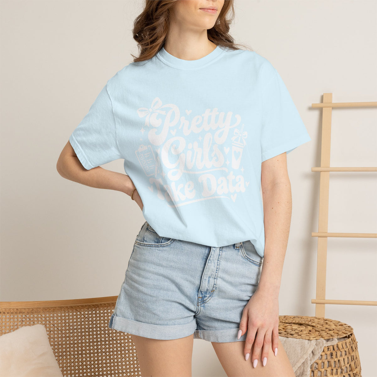 Pretty Girls Take Data T-Shirt