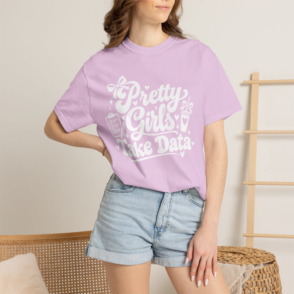 Pretty Girls Take Data T-Shirt
