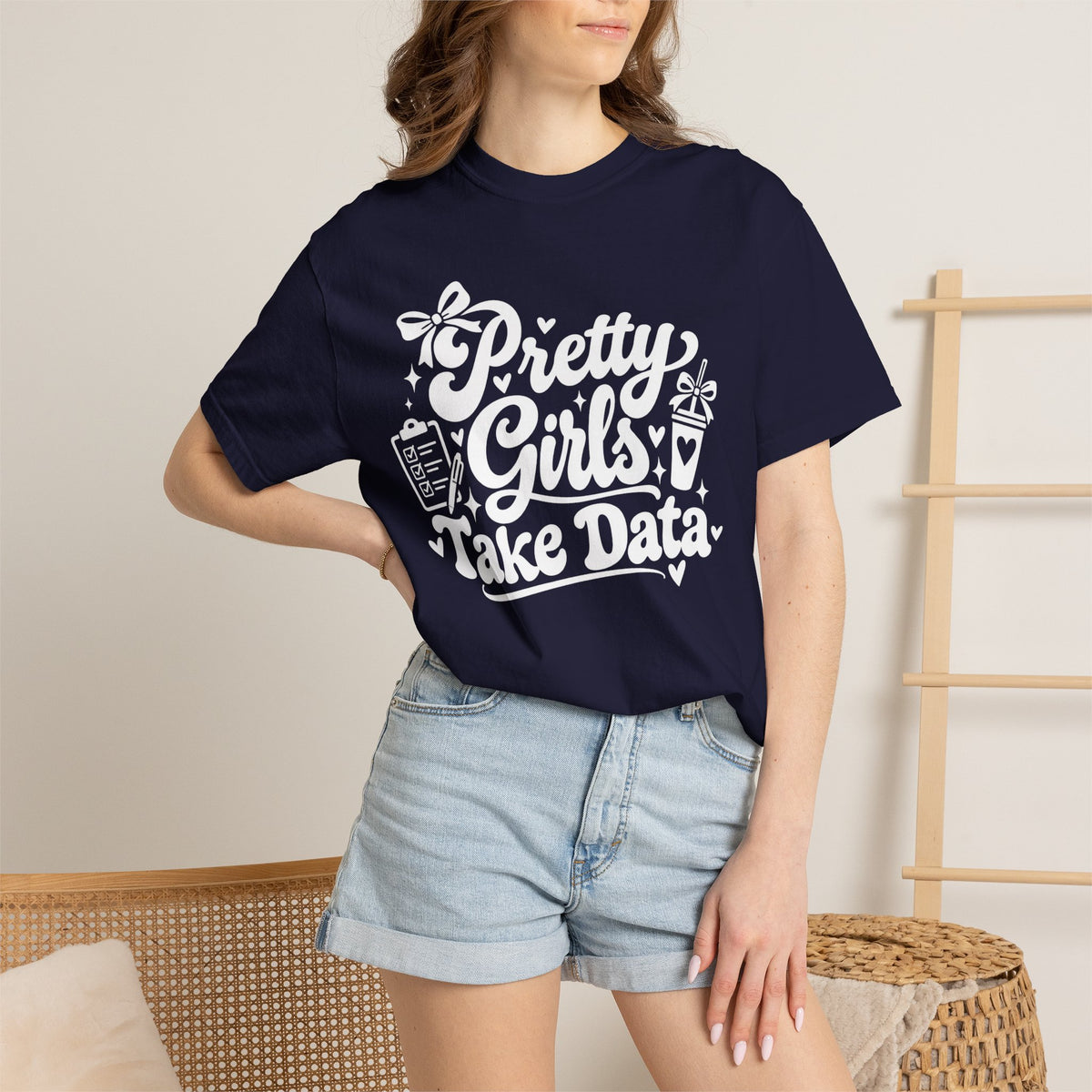 Pretty Girls Take Data T-Shirt