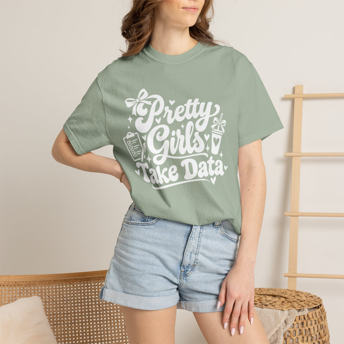 Pretty Girls Take Data T-Shirt